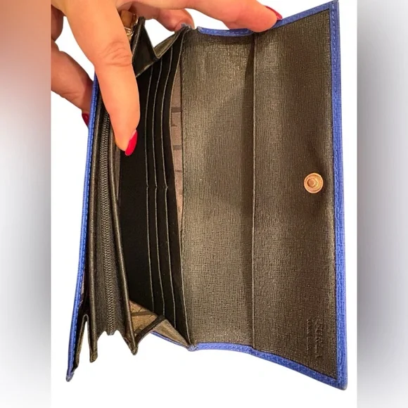 Furla Royal Blue Women's Clutch